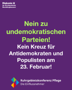 AFD? – Nee!! Kein Kreuz für Antidemokraten und Populisten